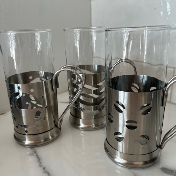 Designer Coffee/Cappuccino/Latte Glasses - Picture 1 of 6